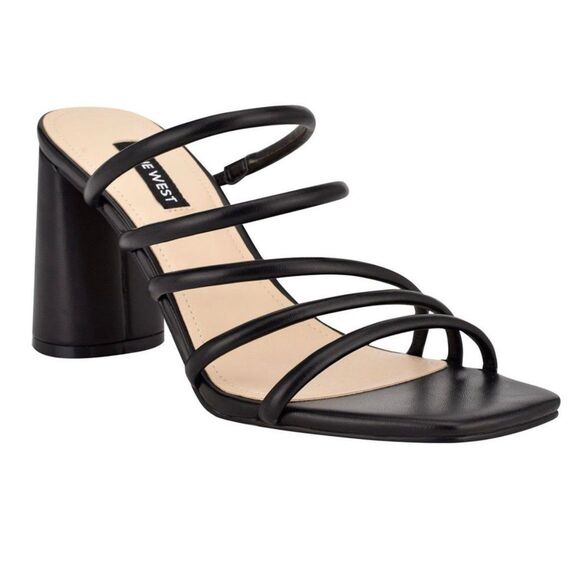 Nine West Girlie Slip On Summer heels sandal size 12 New without Box - Picture 1 of 5